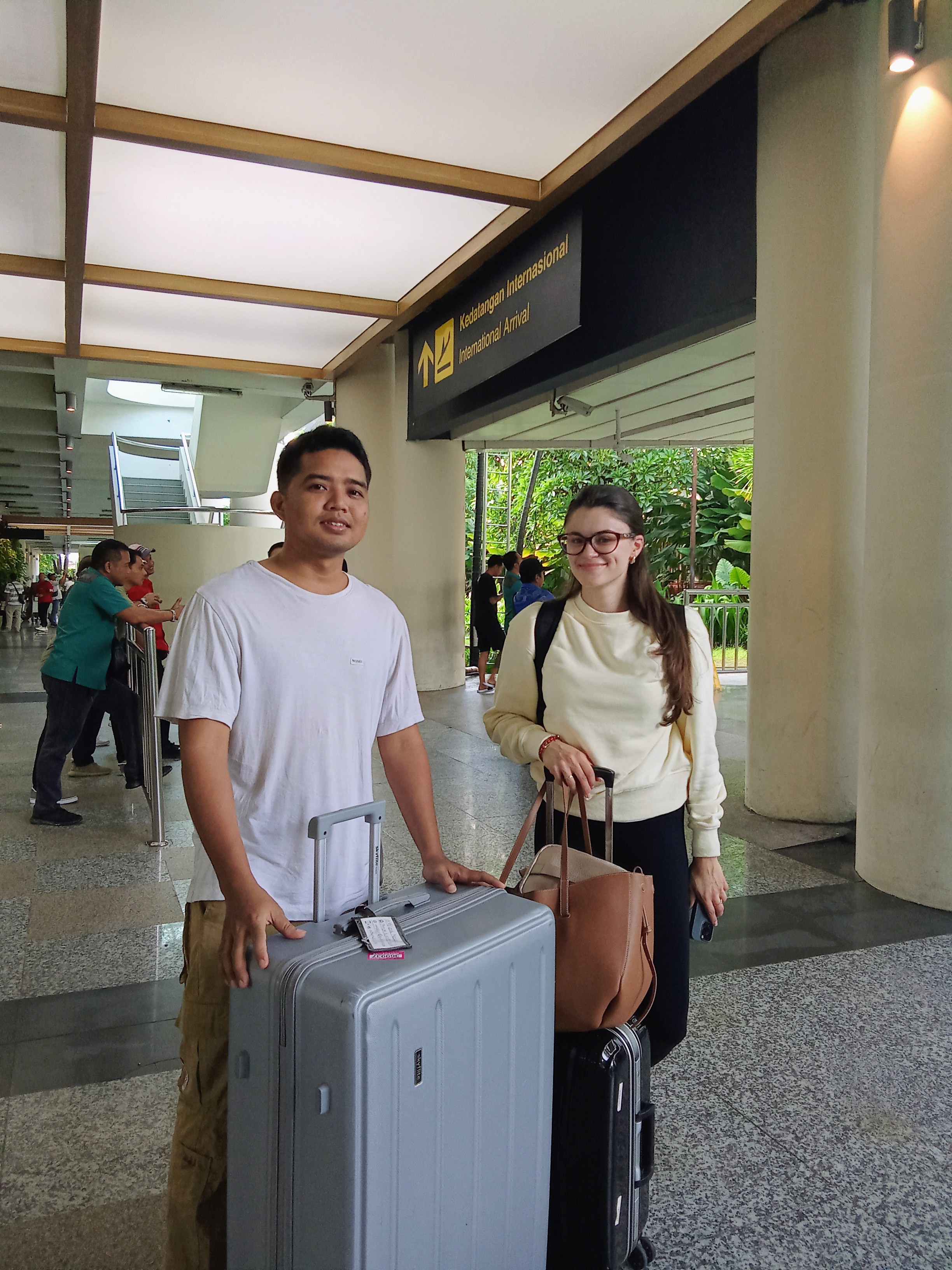 Foto pelanggan yang puas