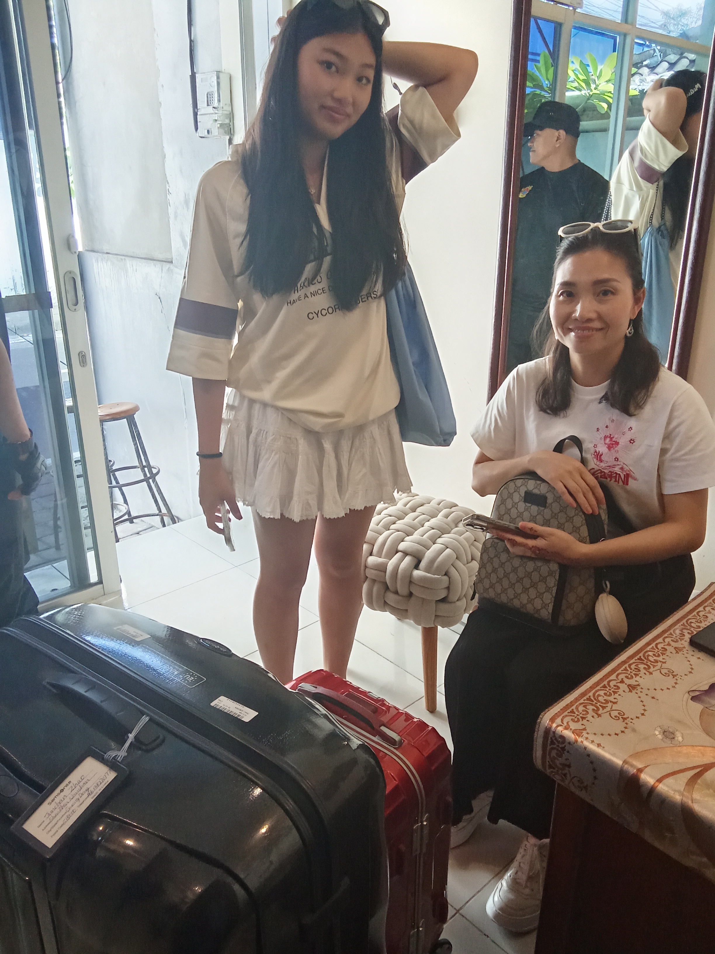 Foto pelanggan yang puas