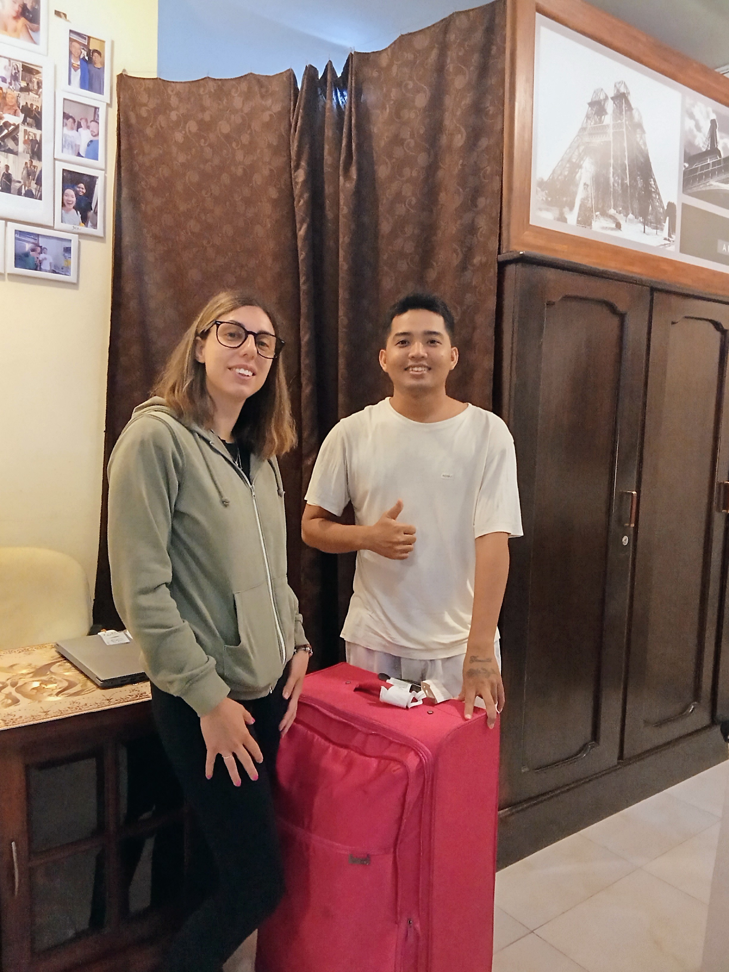 Foto pelanggan yang puas